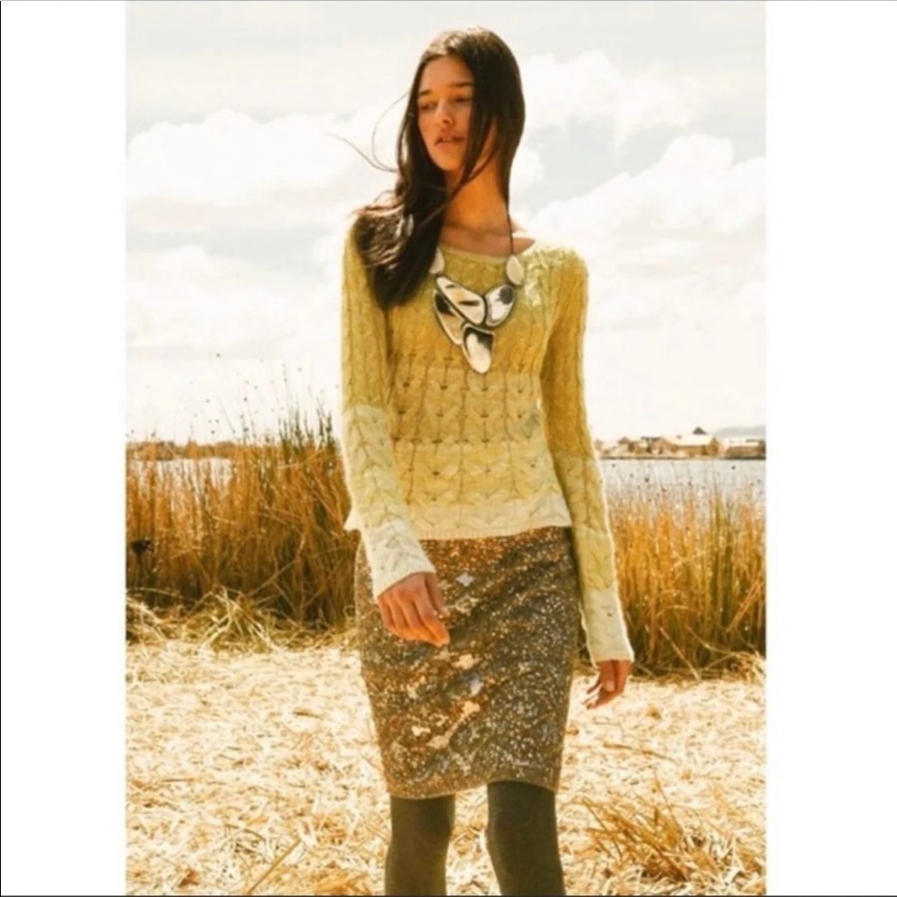 Anthropologie Sparrow Ombre Sweater